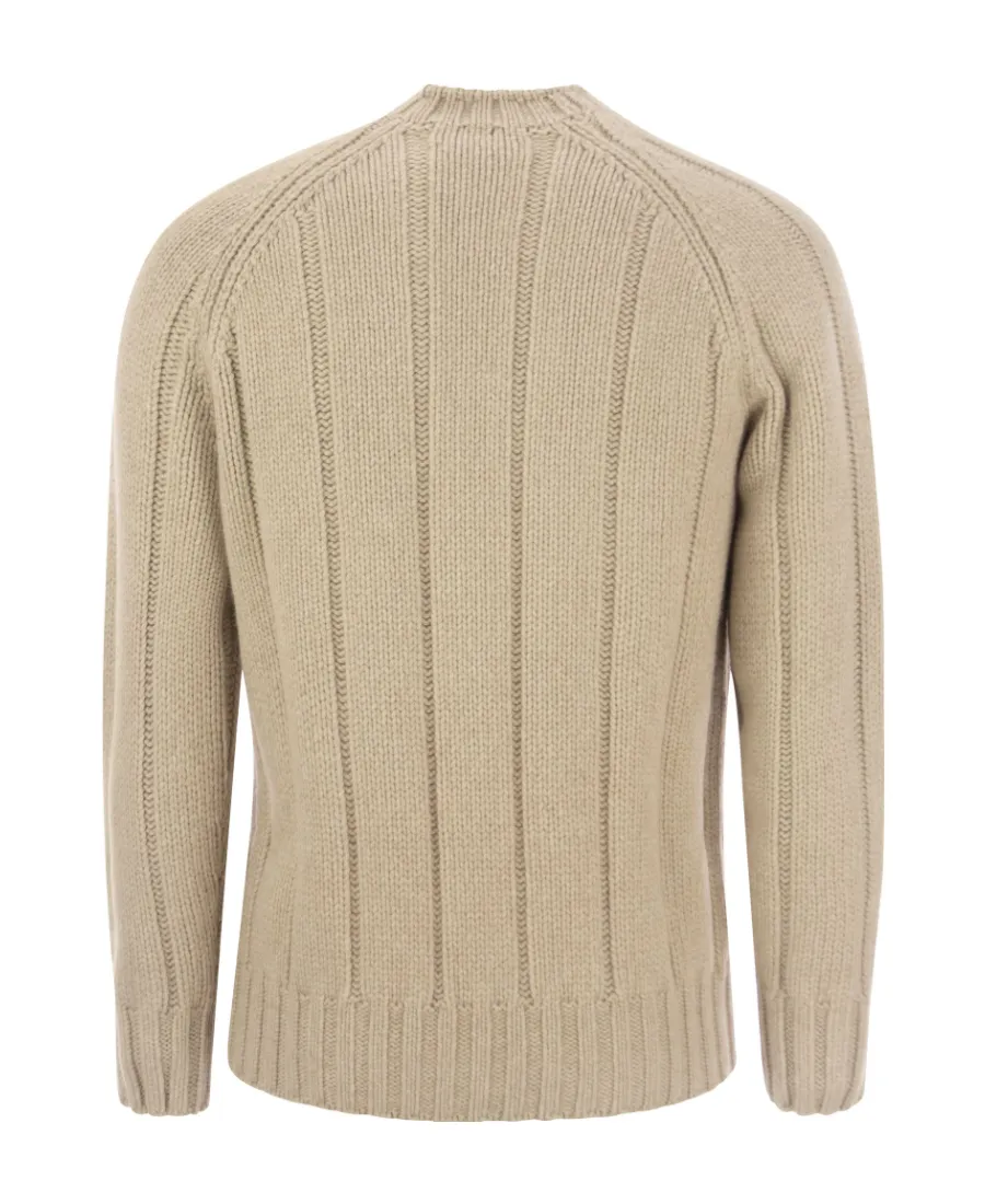 Ribbed Crewneck Jumper