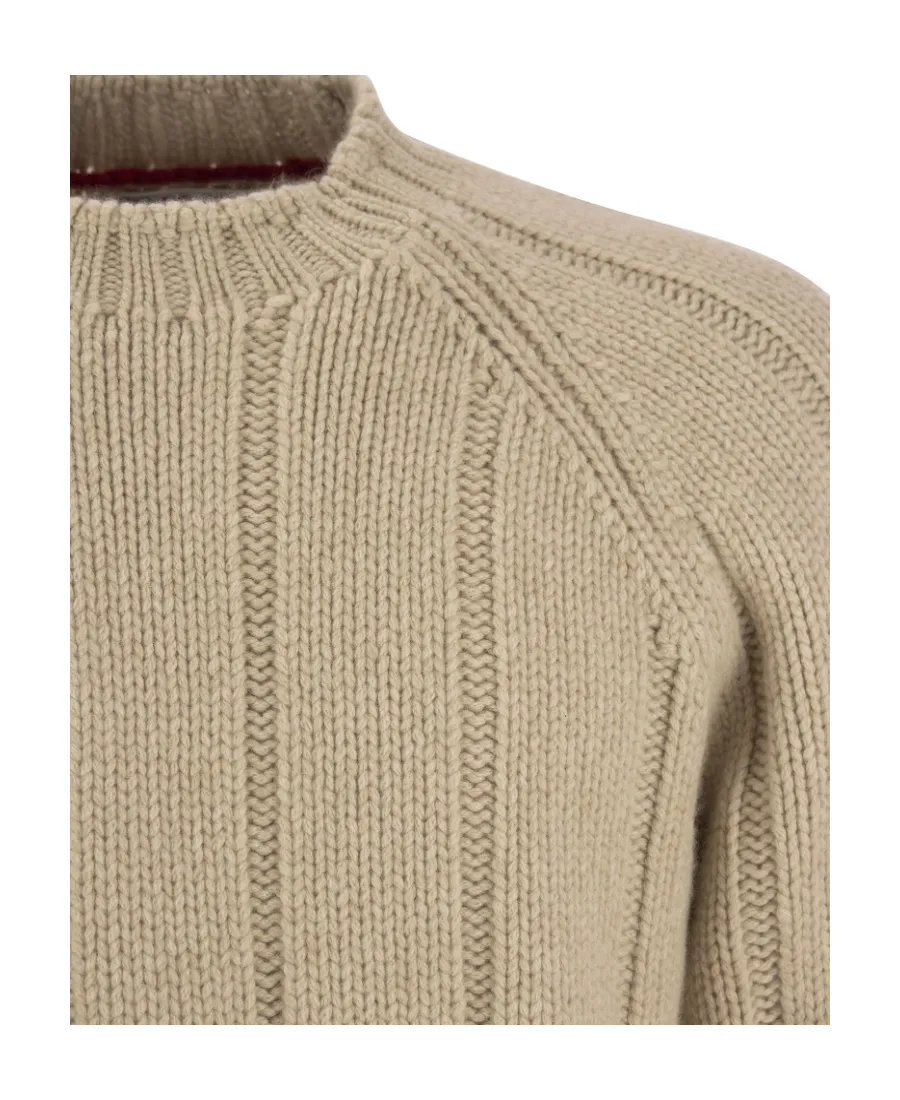Ribbed Crewneck Jumper