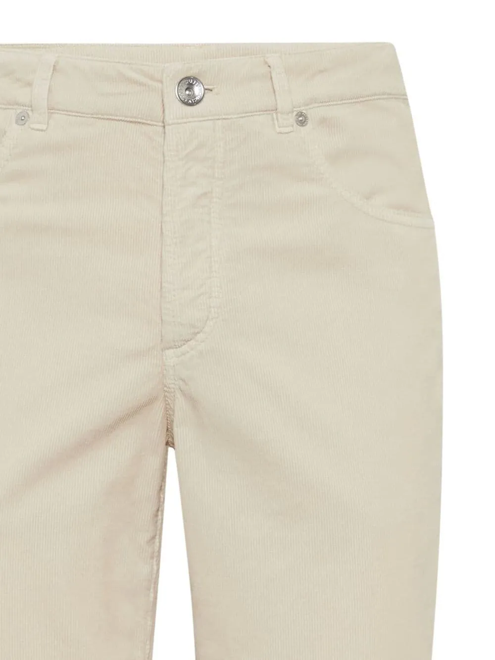 Straight-Leg Corduroy Trousers