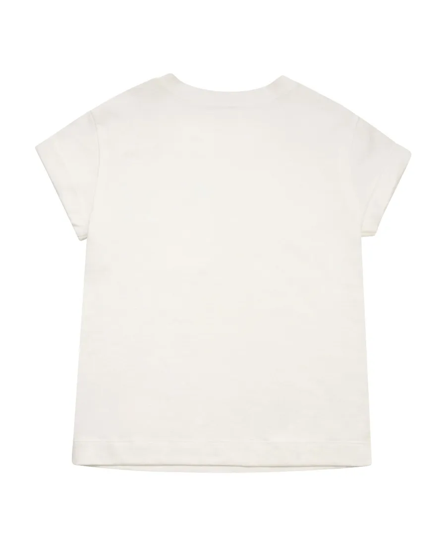 T-Shirt With Round Neck And Short Sleeves