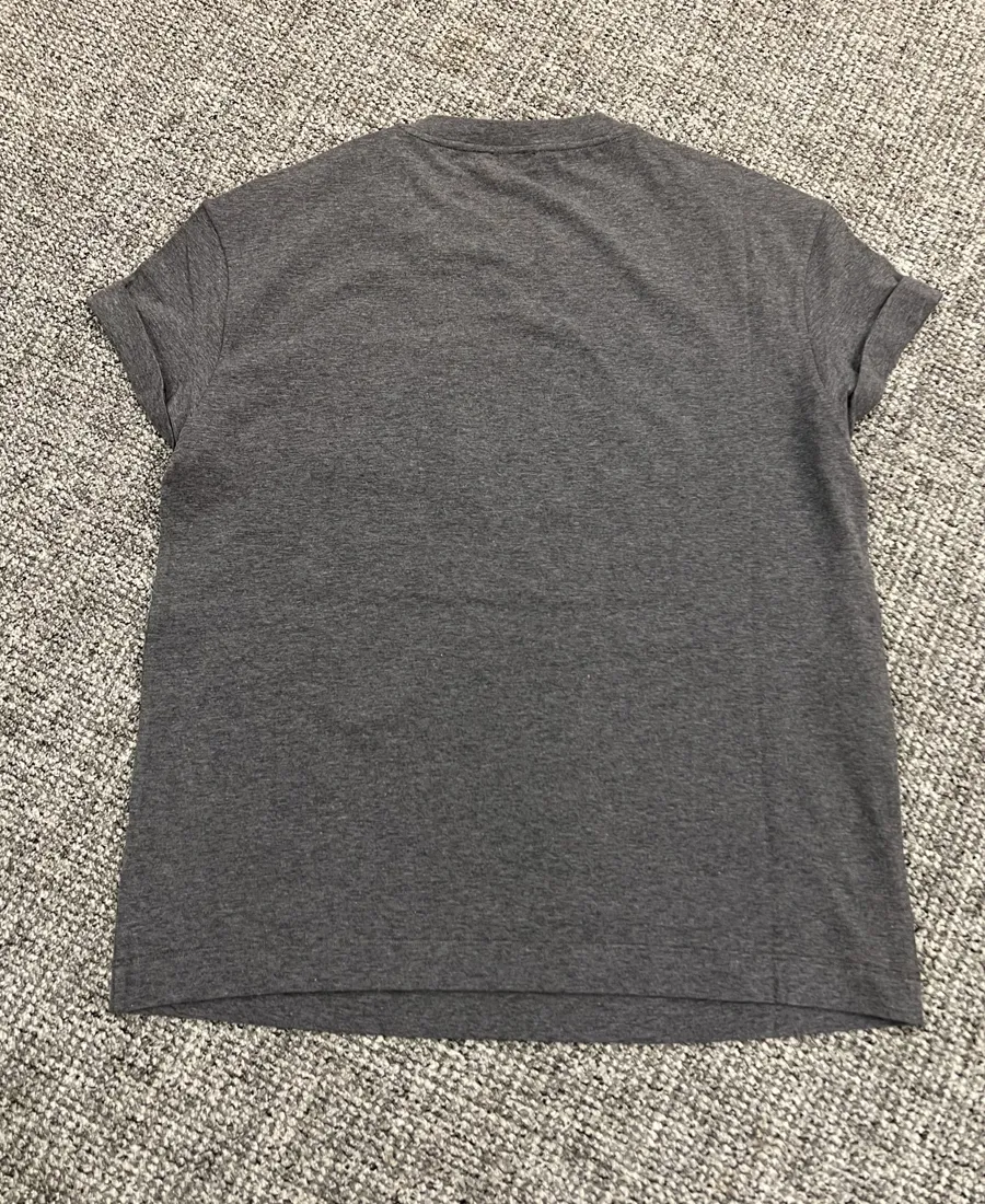 Open-Necked Black Shirt