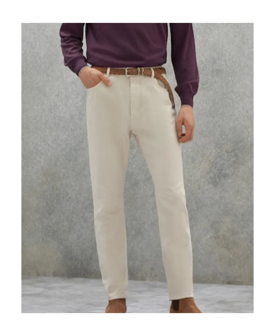 Straight Leg Logo Patch Pants