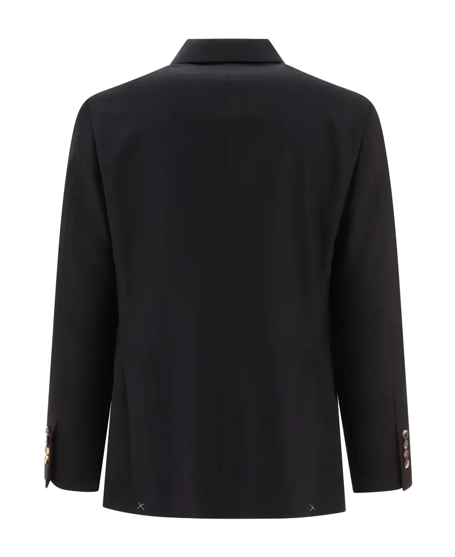 Single-Breasted Wool Blazer