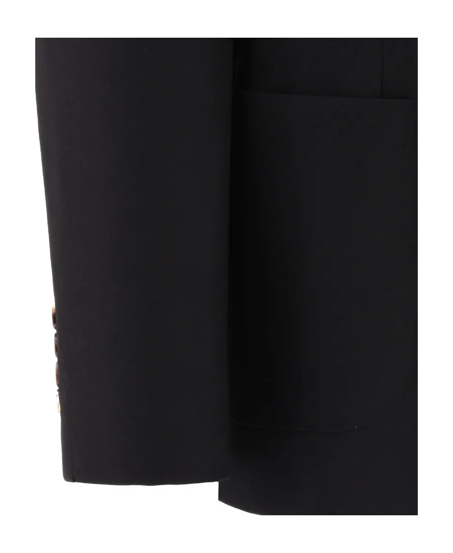 Single-Breasted Wool Blazer