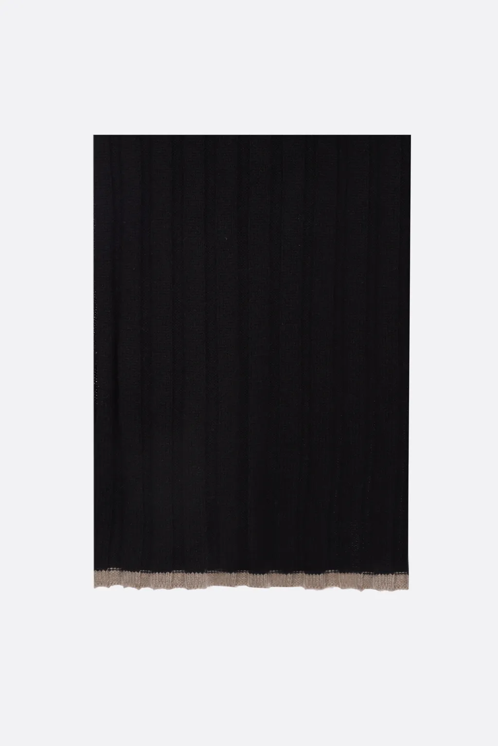 Ribbed Knit Scarf