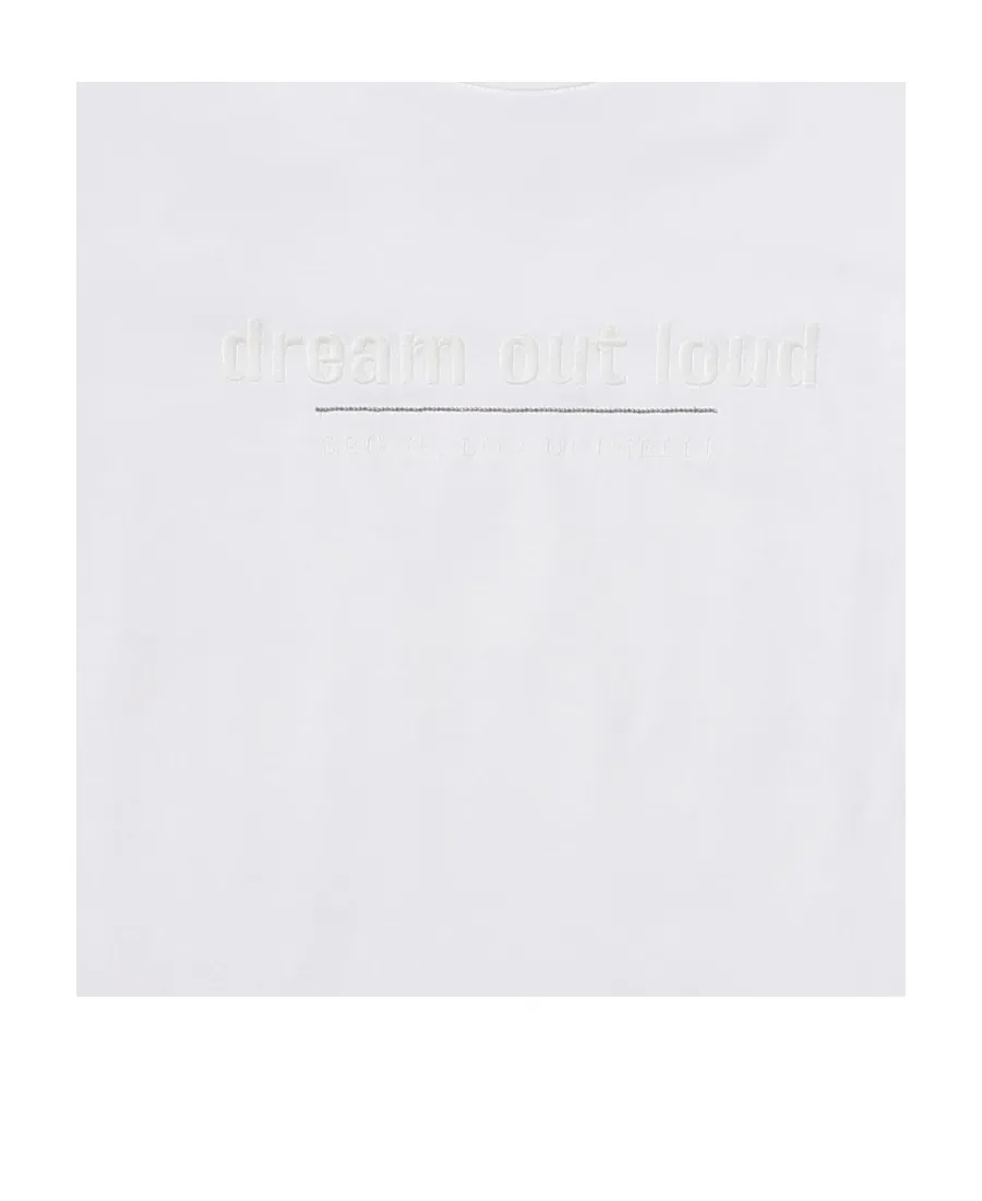 Slogan Detailed Crewneck T-Shirt