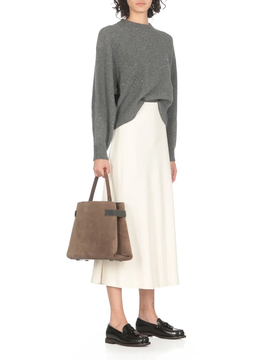 Embellished Top Handle Bag