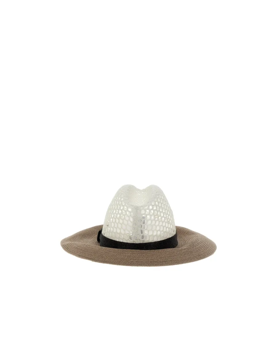 Perforated-Detail Hat