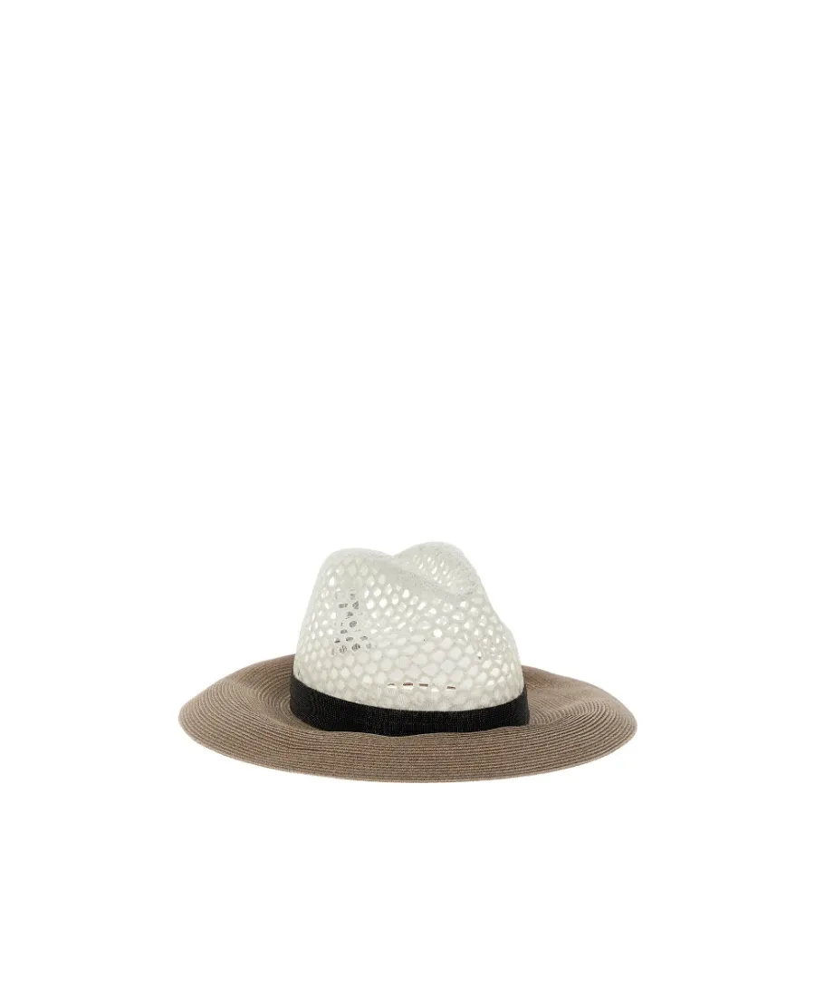 Perforated-Detail Hat