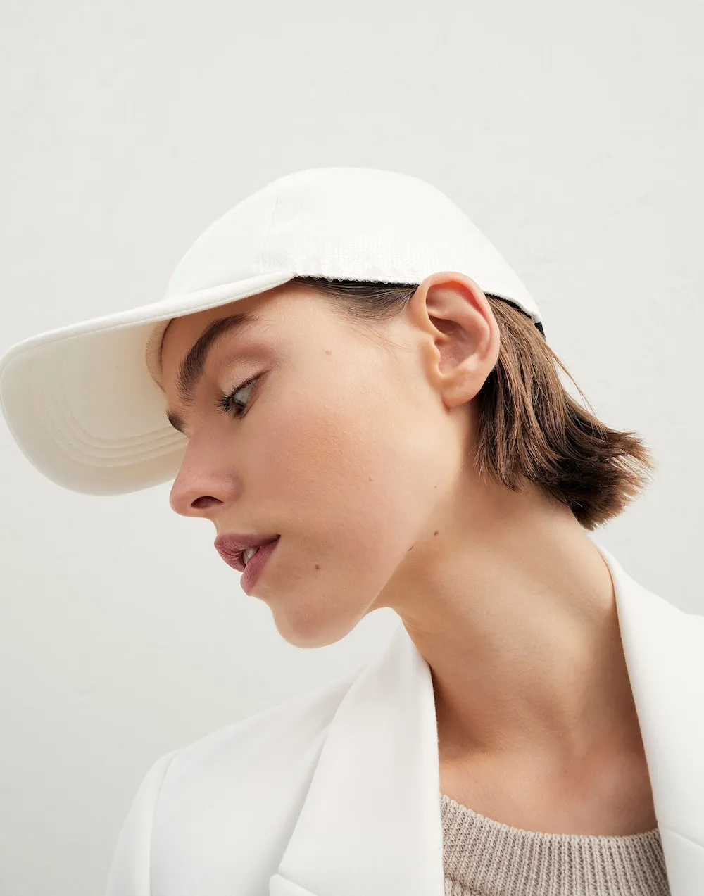 Sequin-Embellished Baseball Cap