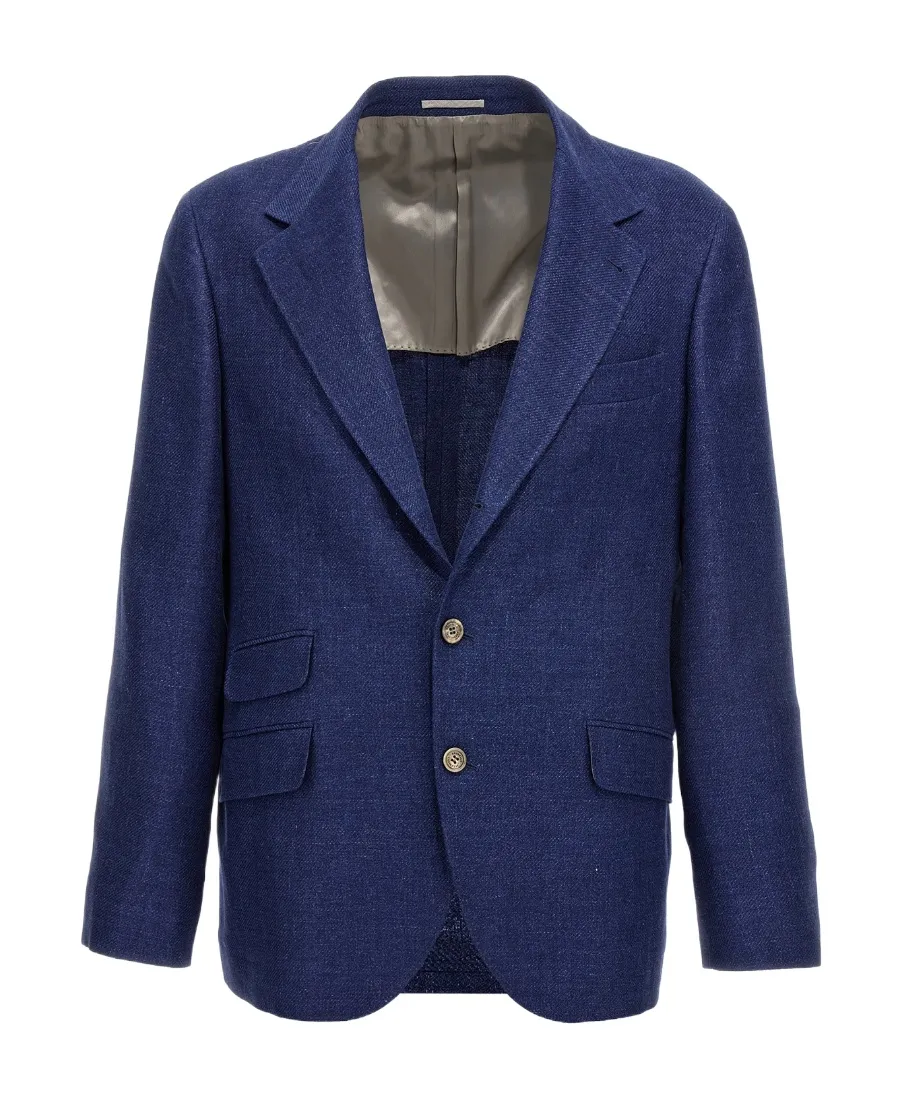 Single-Breasted Tailored Blazer