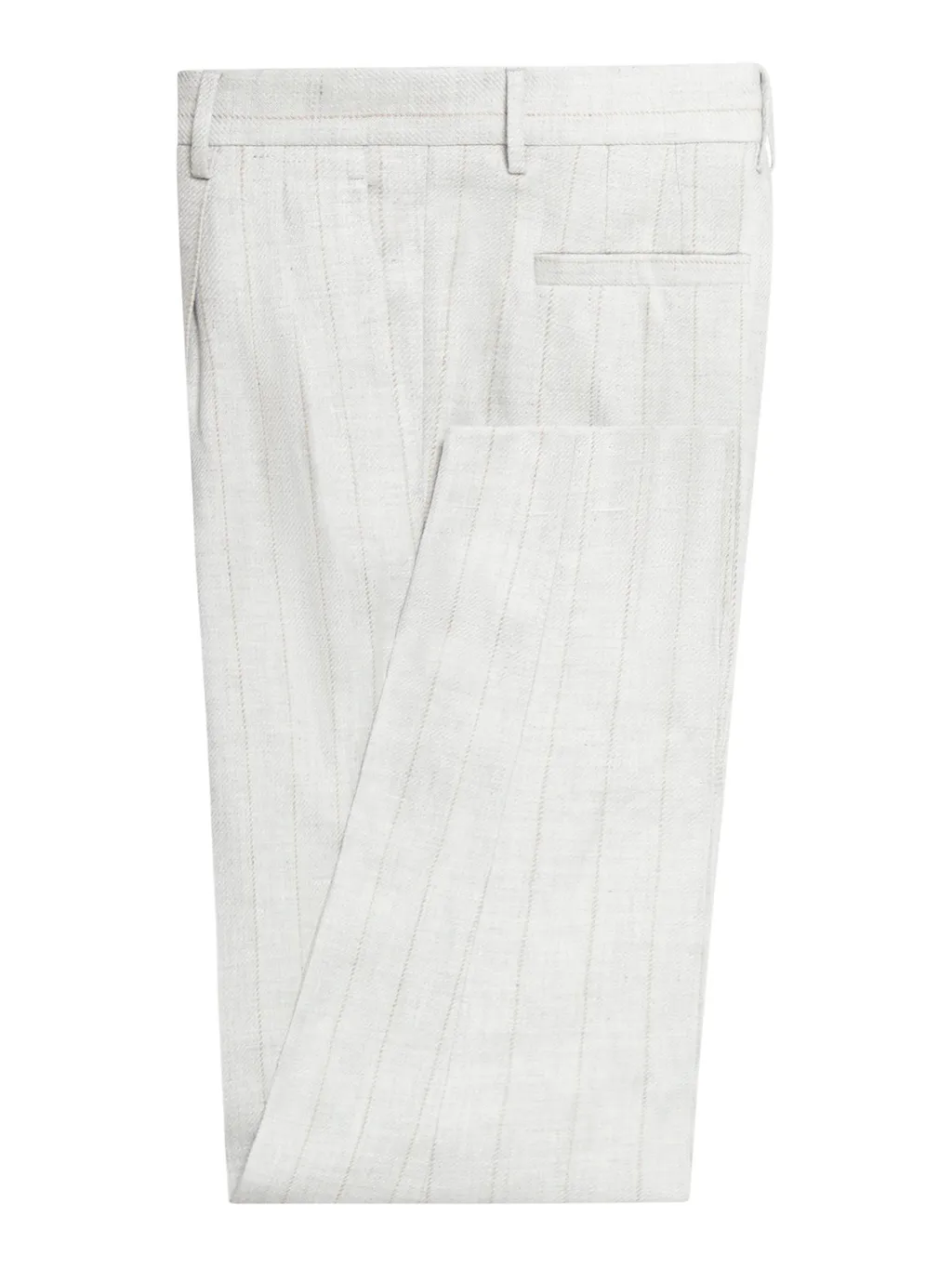 Pinstriped Two-Piece Suit