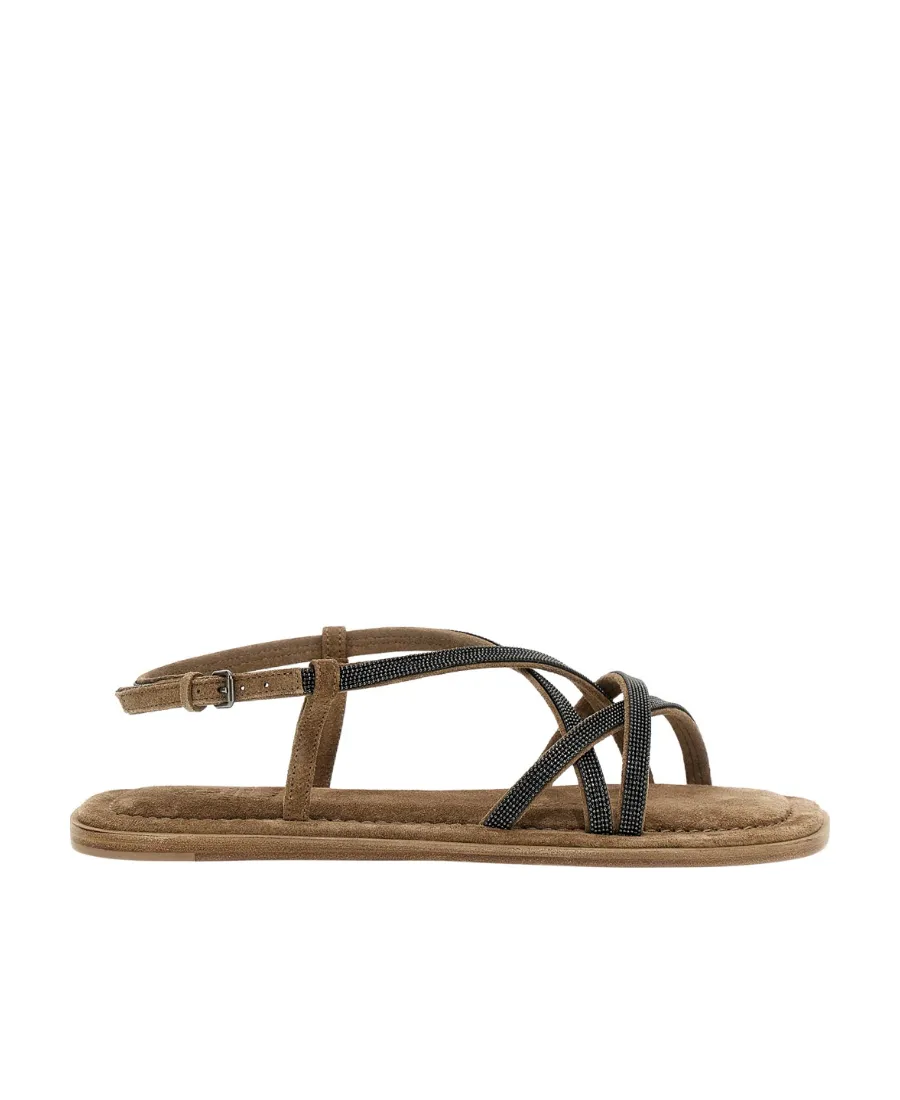 Strappy Flat Sandals