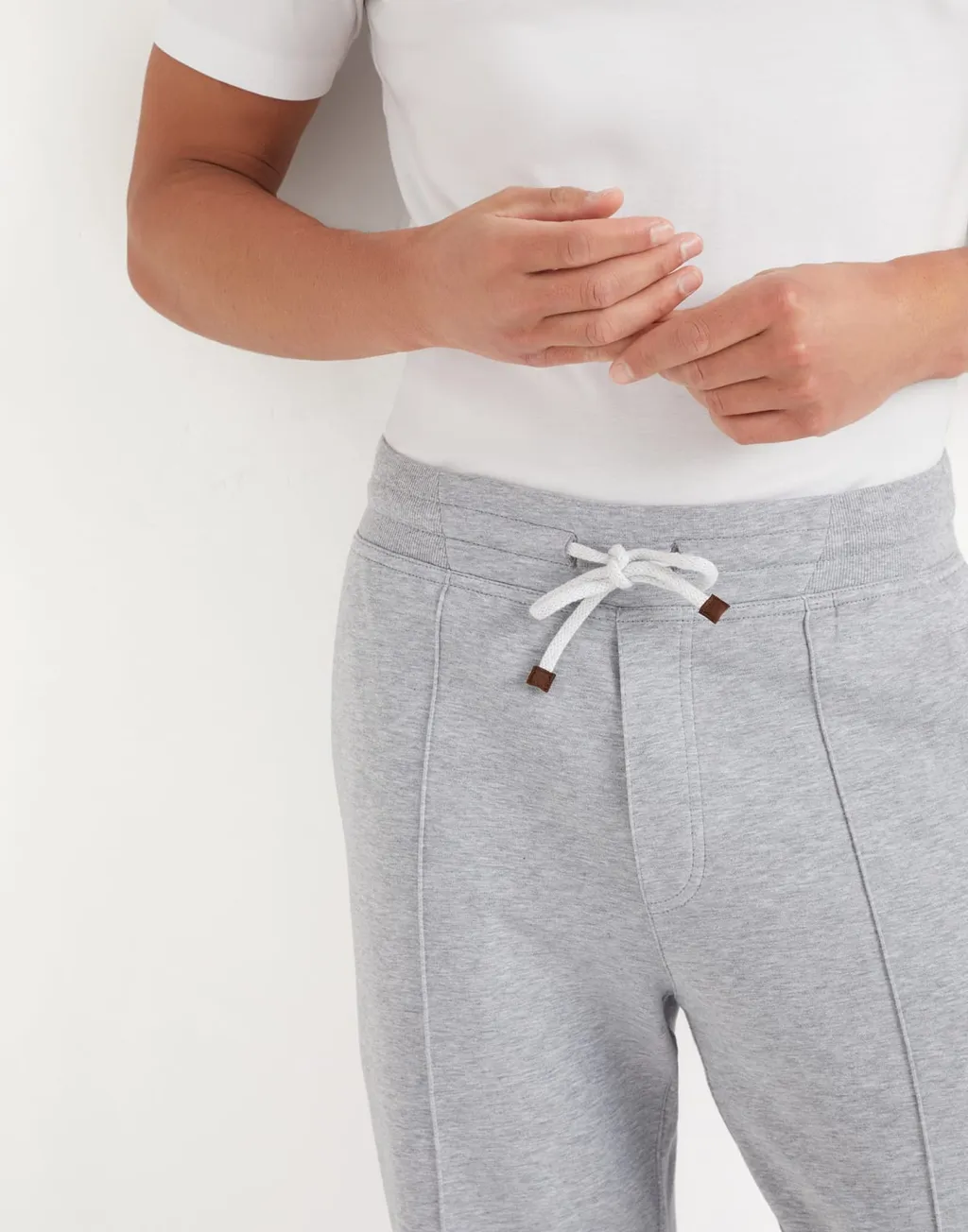 Tapered Leg Trousers