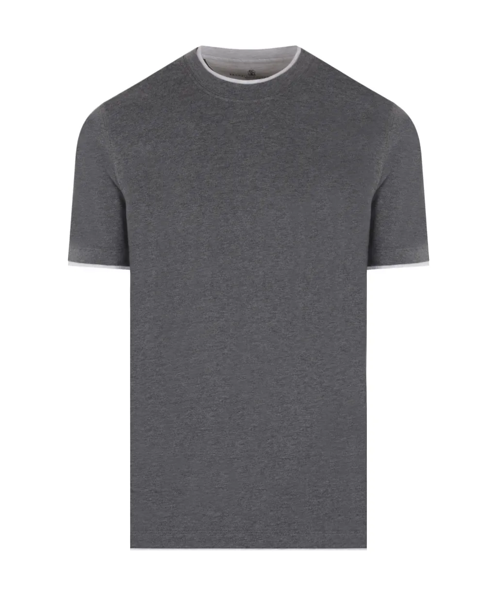 Layered Crewneck T-Shirt