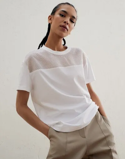 Crew Neck Cotton T-Shirt