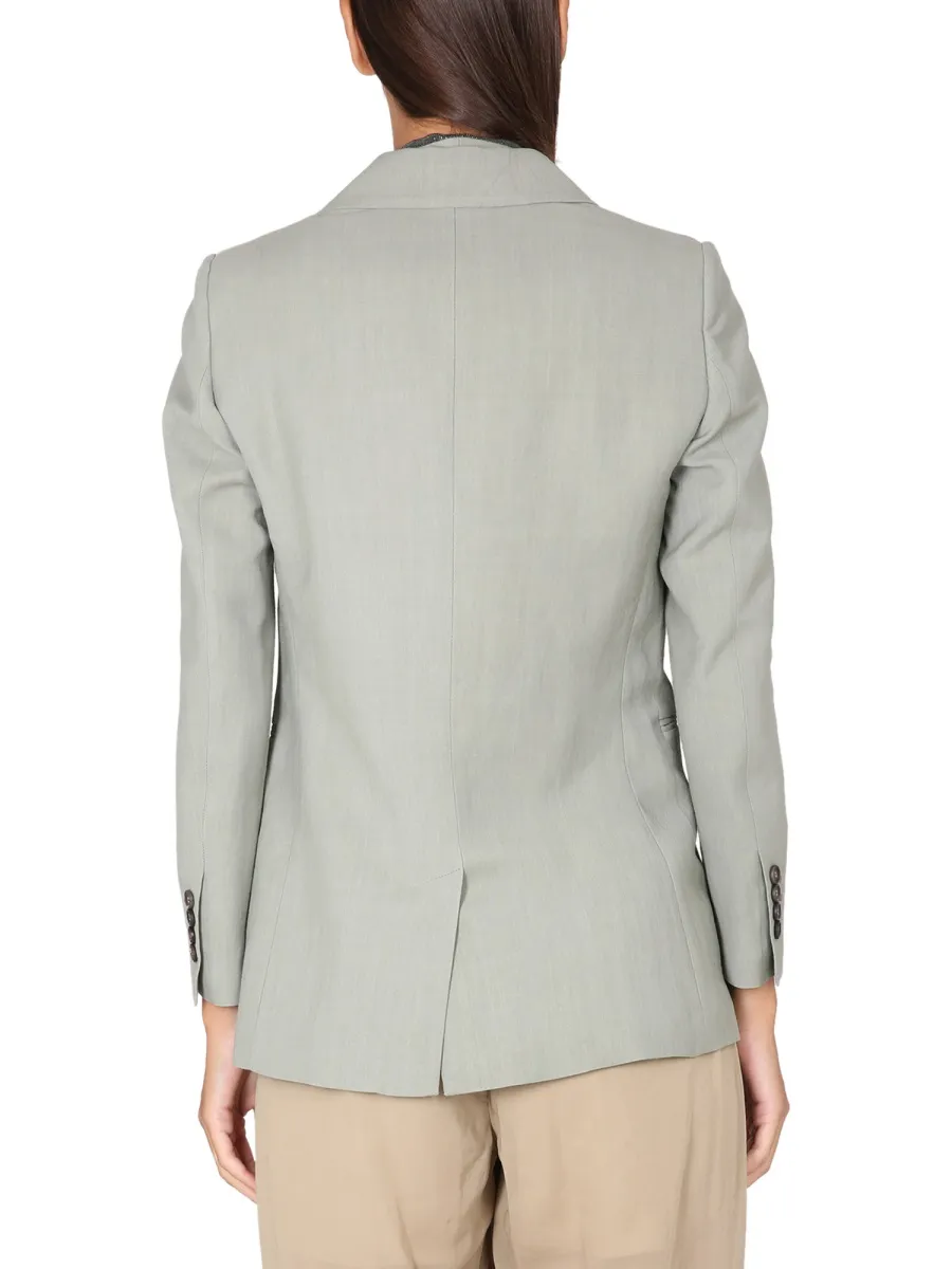 Double Breasted Tailored Blazer