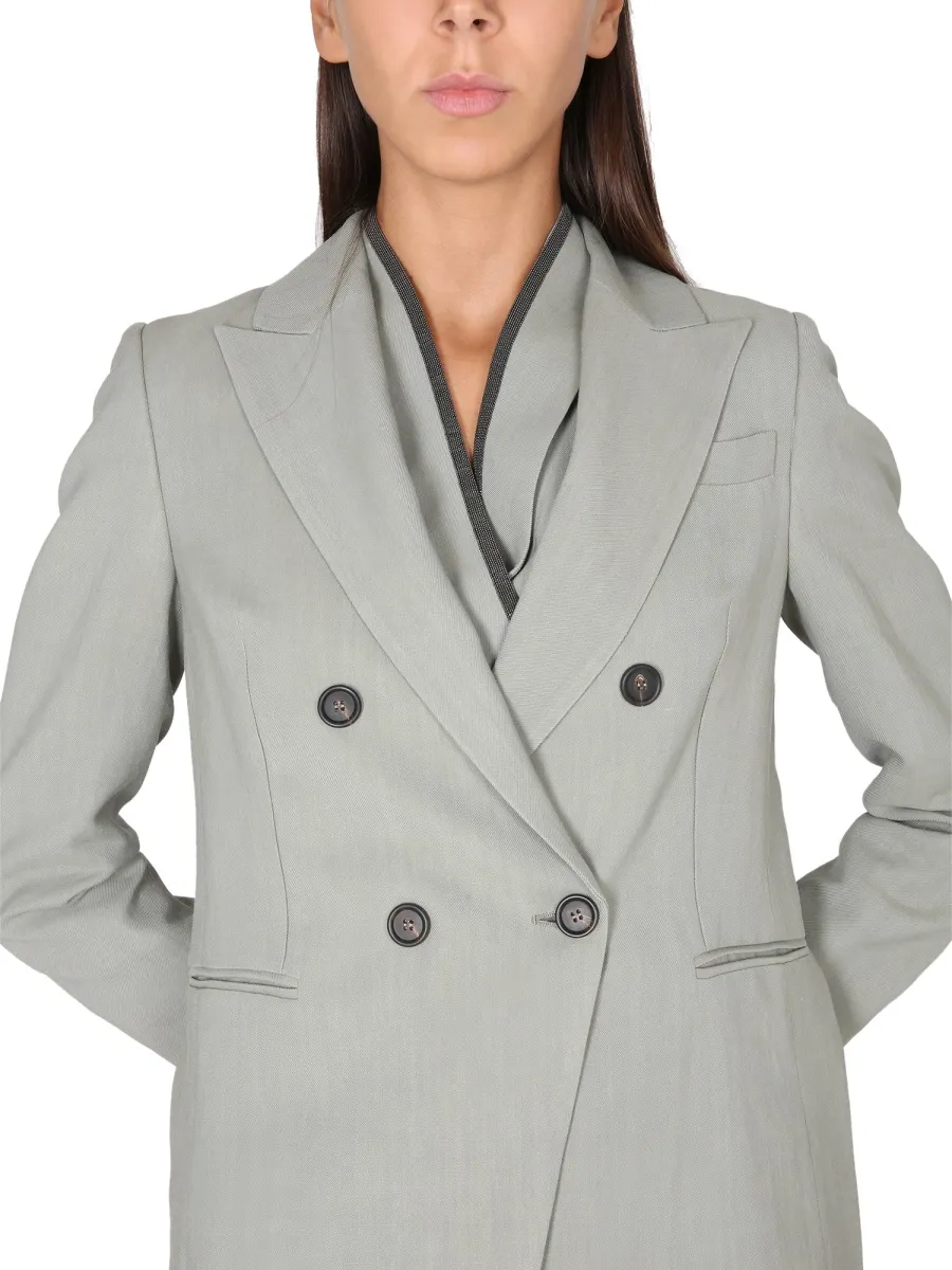 Double Breasted Tailored Blazer