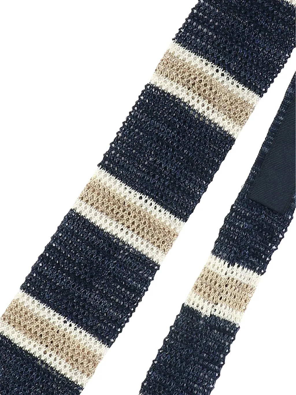 Open-Knit Cotton-Linen Scarf, 2
