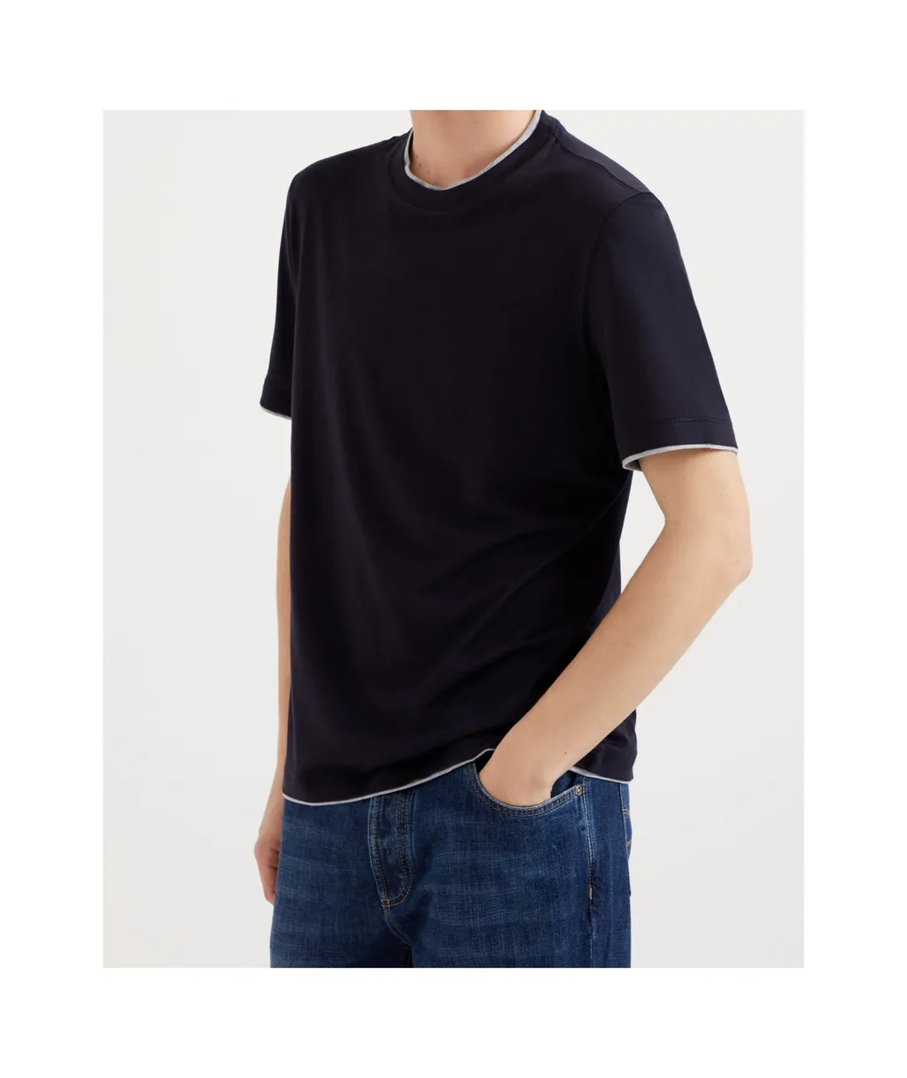 Lightweight Jersey Crewneck T-Shirt