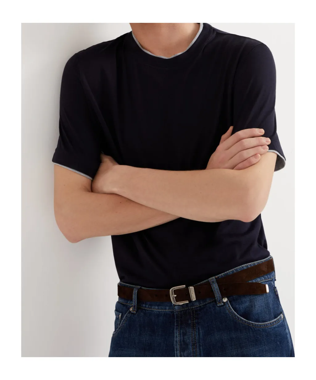 Lightweight Jersey Crewneck T-Shirt