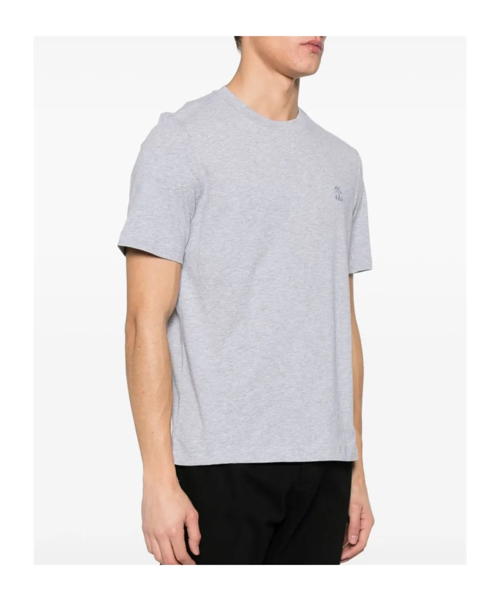 Logo Printed Crewneck T-Shirt
