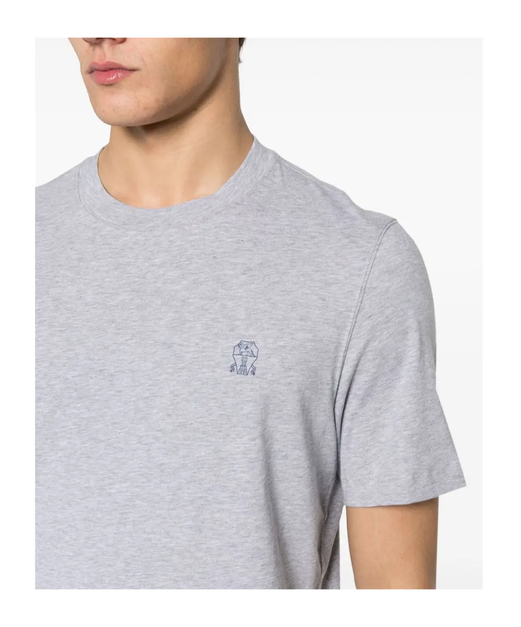 Logo Printed Crewneck T-Shirt