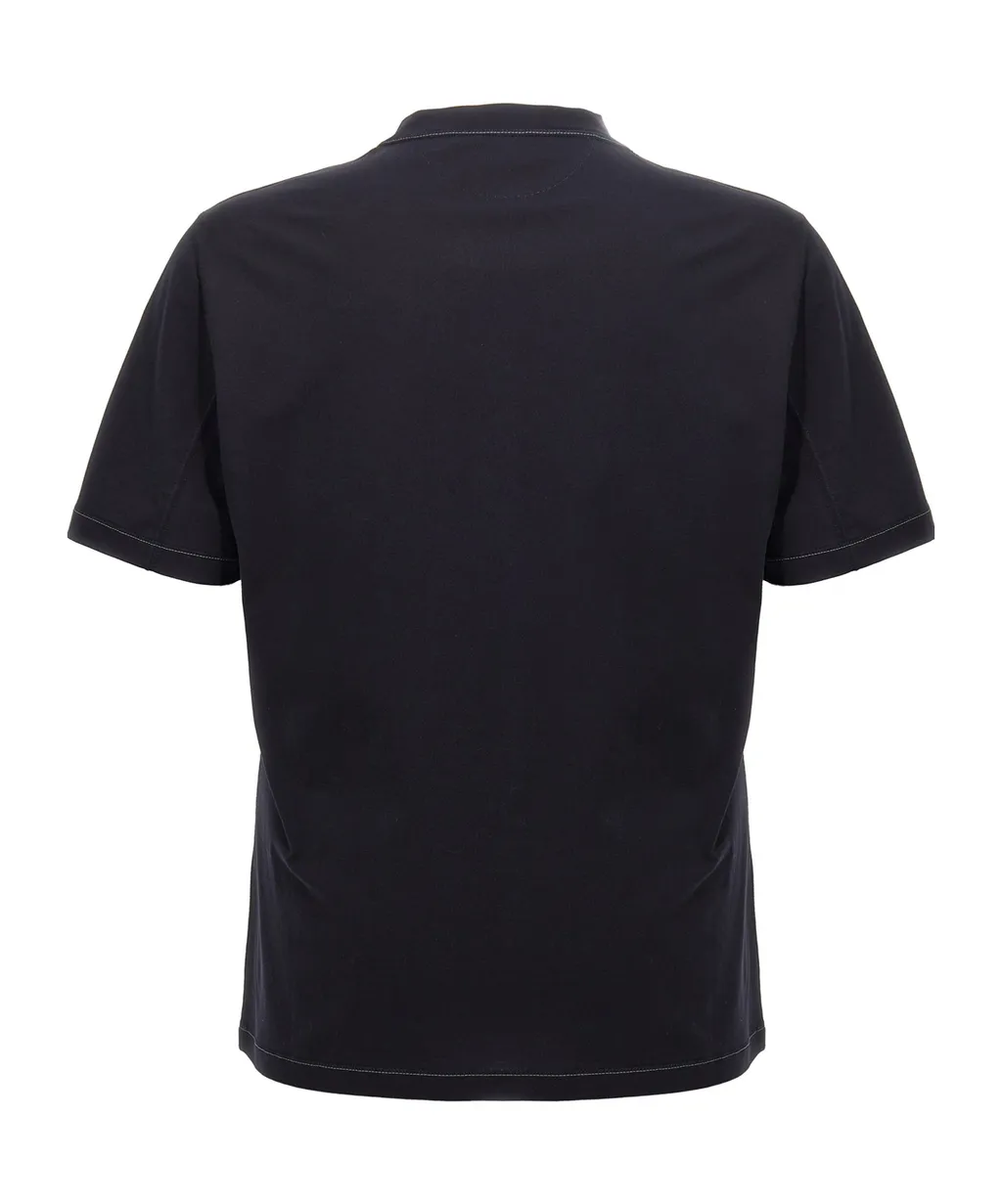 Logo Embroidered Crewneck T-Shirt