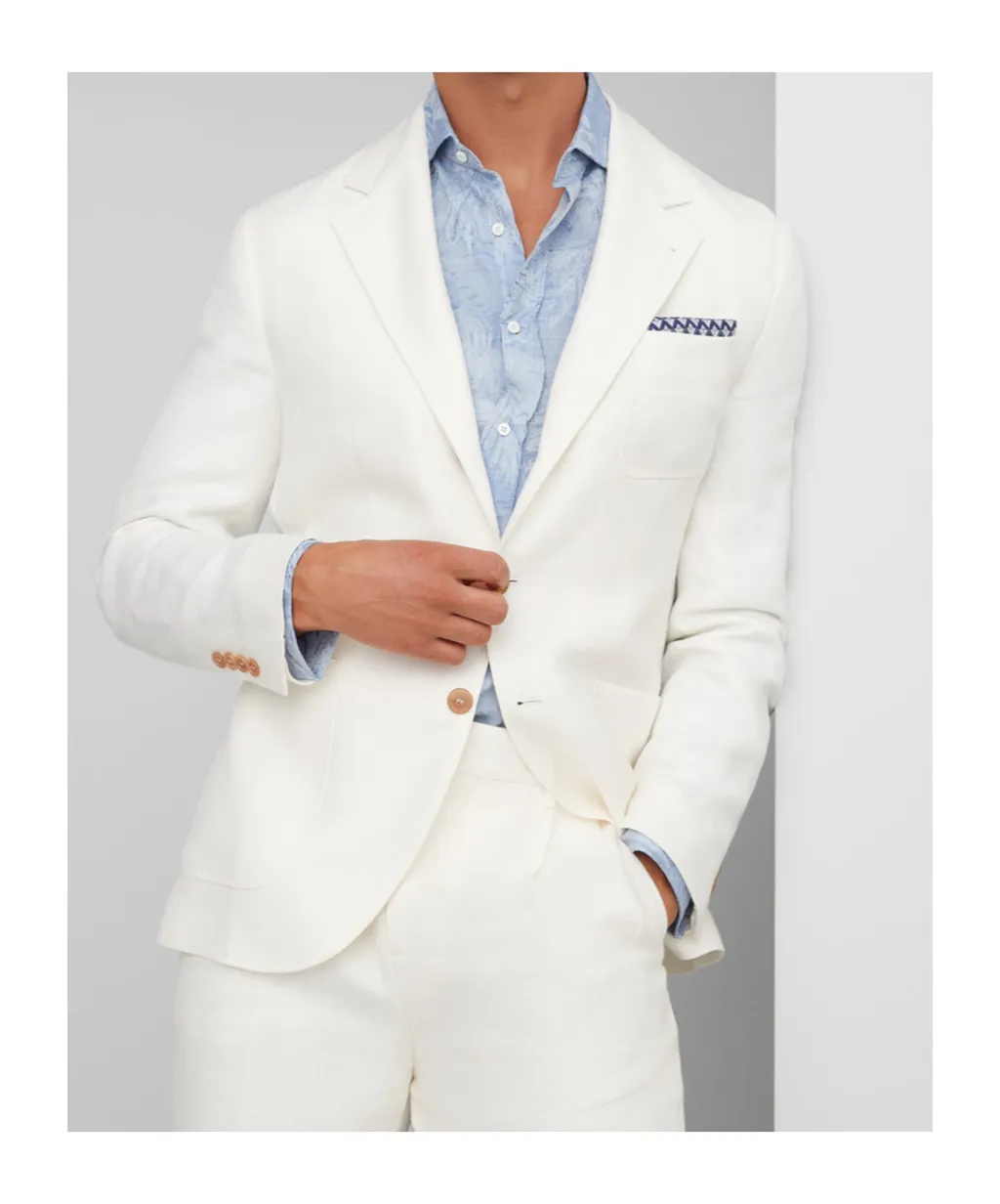 Single-Breasted Tailored Blazer