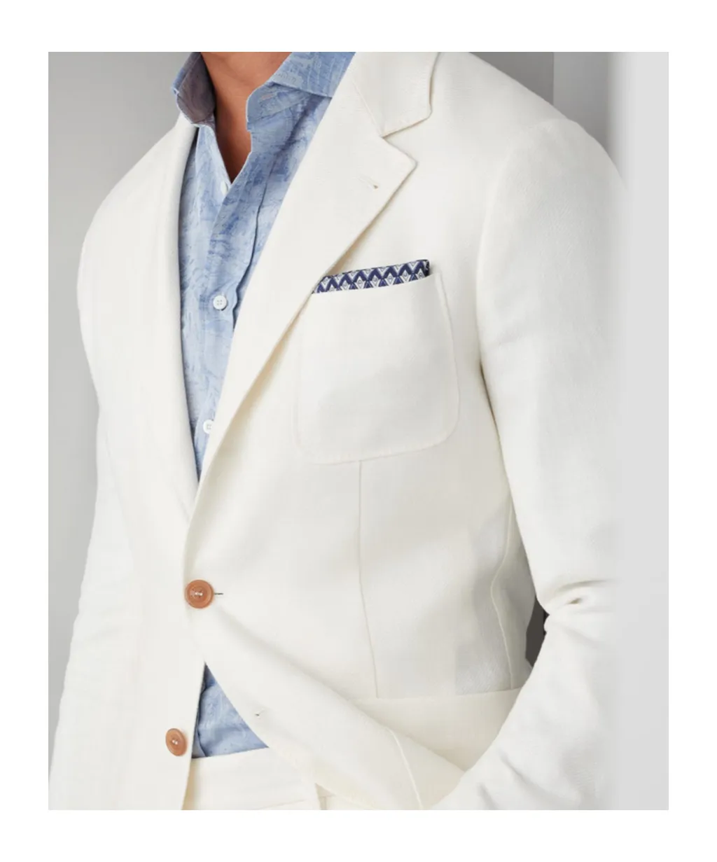 Single-Breasted Tailored Blazer