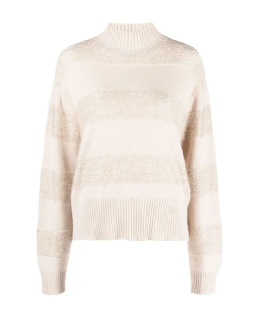Roll Neck Knitted Jumper