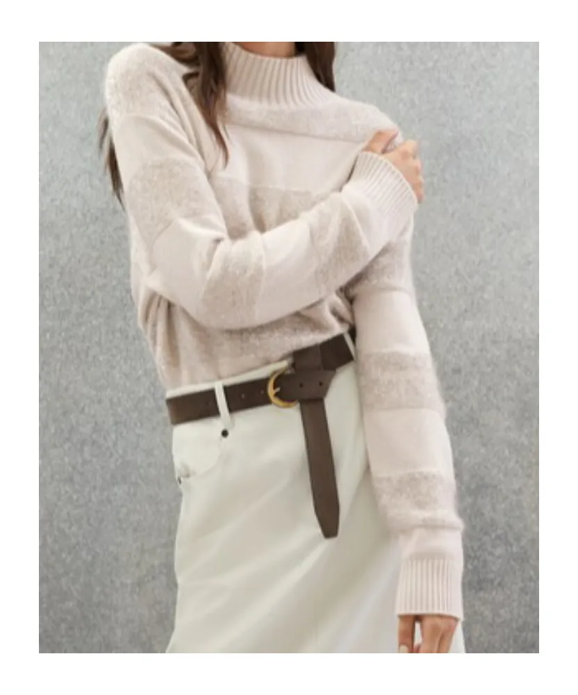 Roll Neck Knitted Jumper