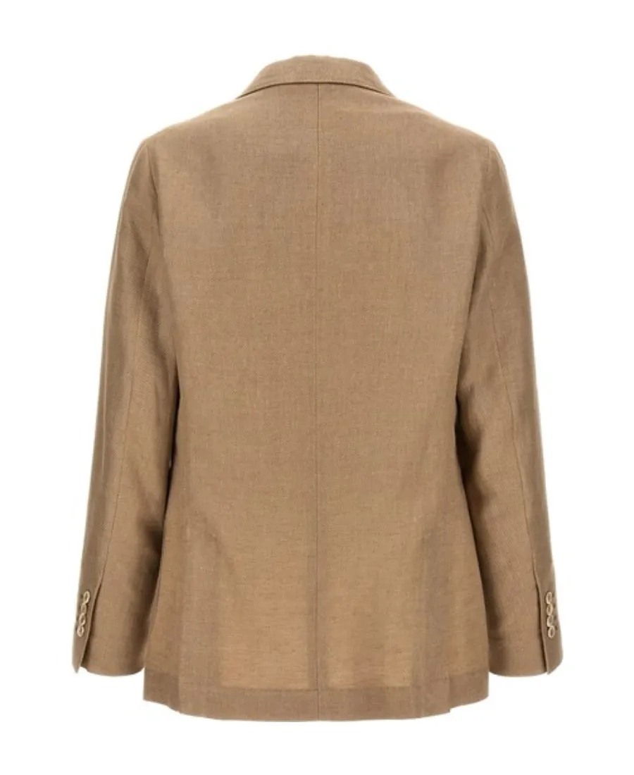 Single-Breasted Tailored Blazer