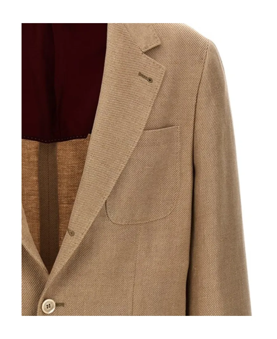 Single-Breasted Tailored Blazer