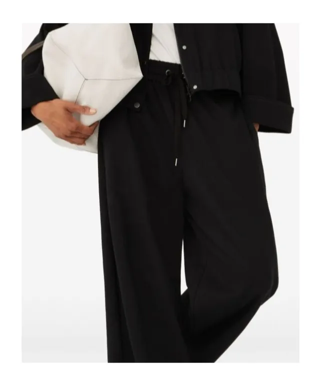 Cropped Asymmetric Zipped Jacket