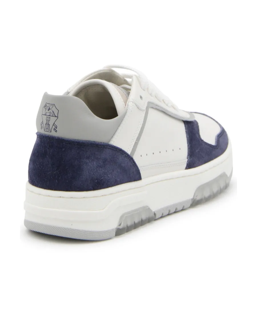 Logo-Patch Lace-Up Sneakers