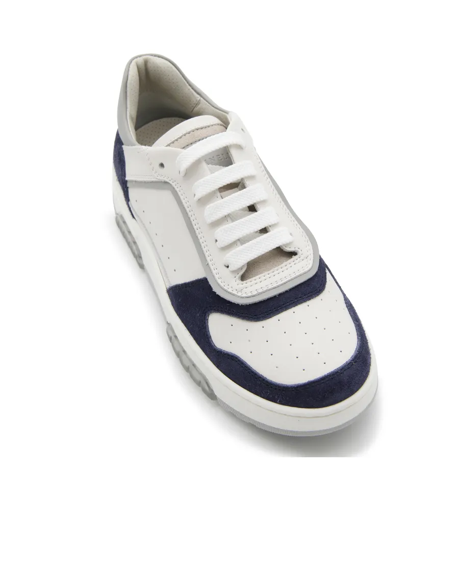 Logo-Patch Lace-Up Sneakers