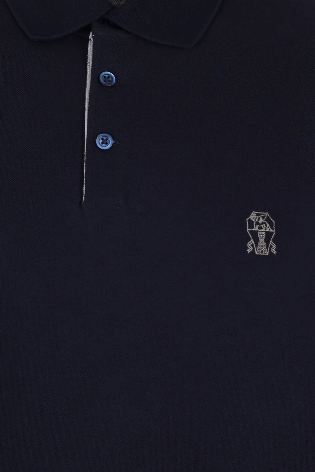 Embroidered Cotton Polo Shirt
