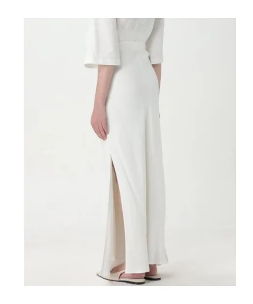 Side-Slit High-Waist Skirt