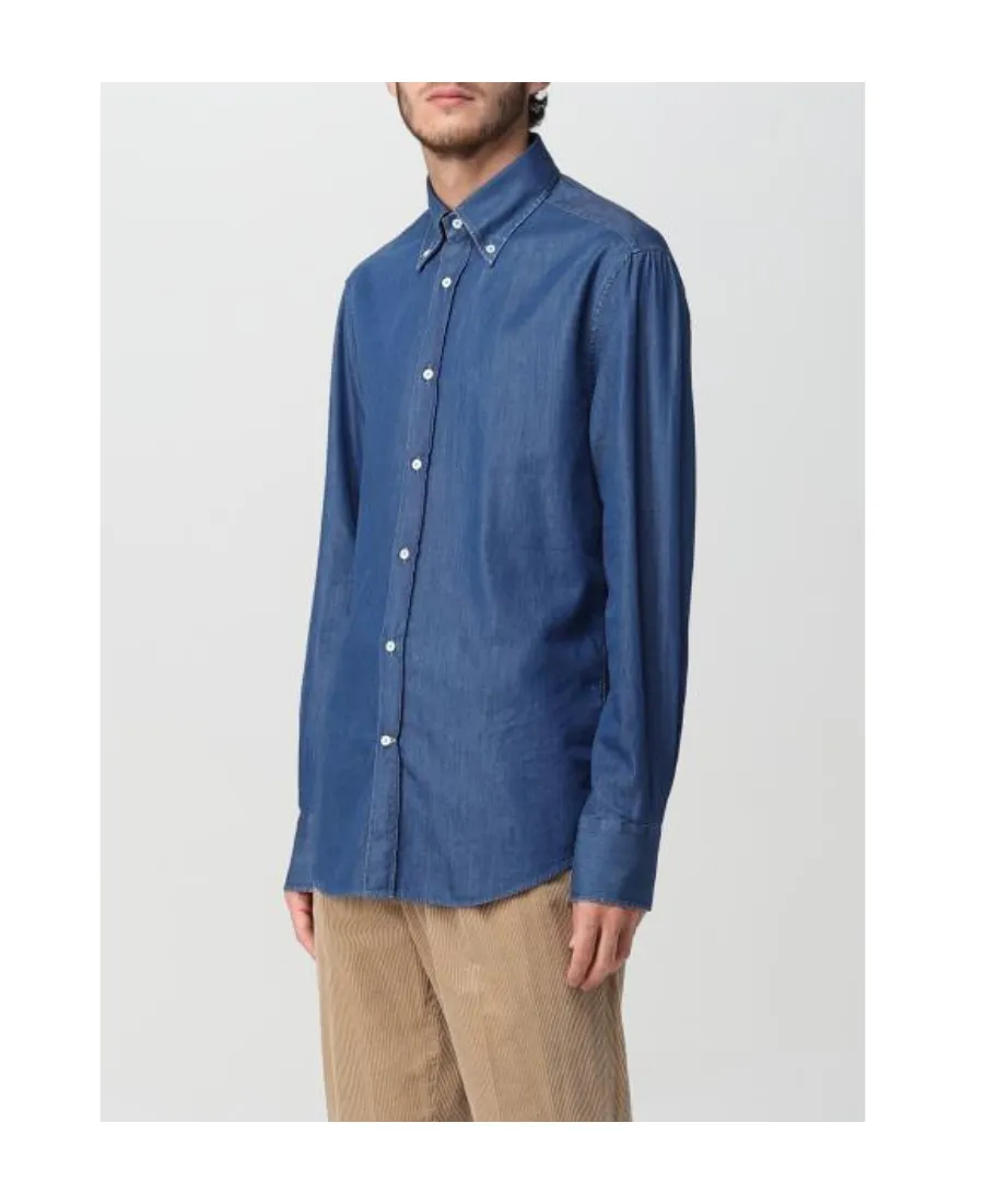 Buttoned Denim Shirt