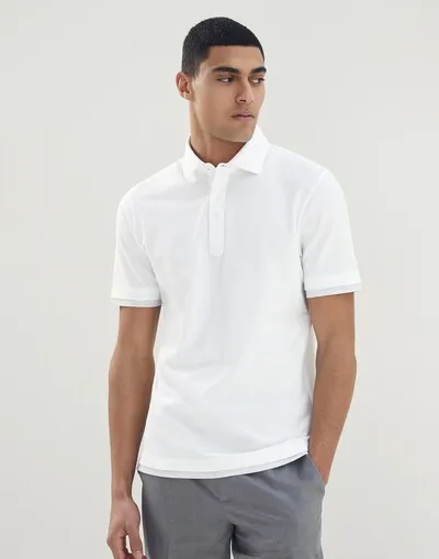 Short-Sleeved Polo Shirt