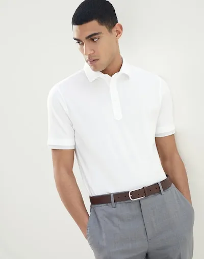 Short-Sleeved Polo Shirt