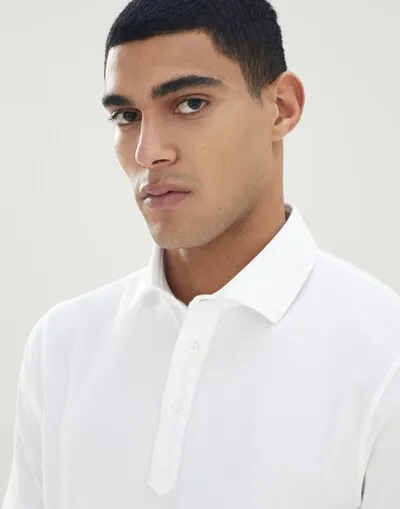 Short-Sleeved Polo Shirt
