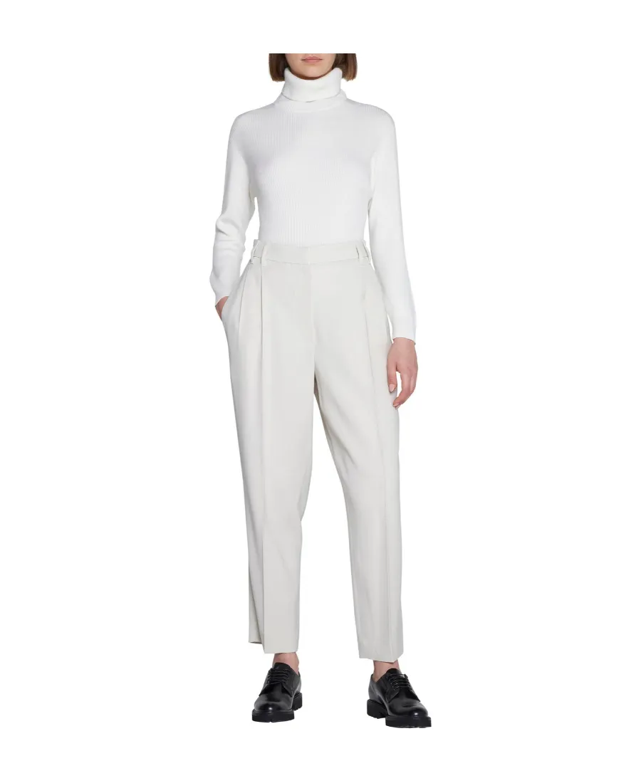 Turtleneck Ribbed-Knit Jumper