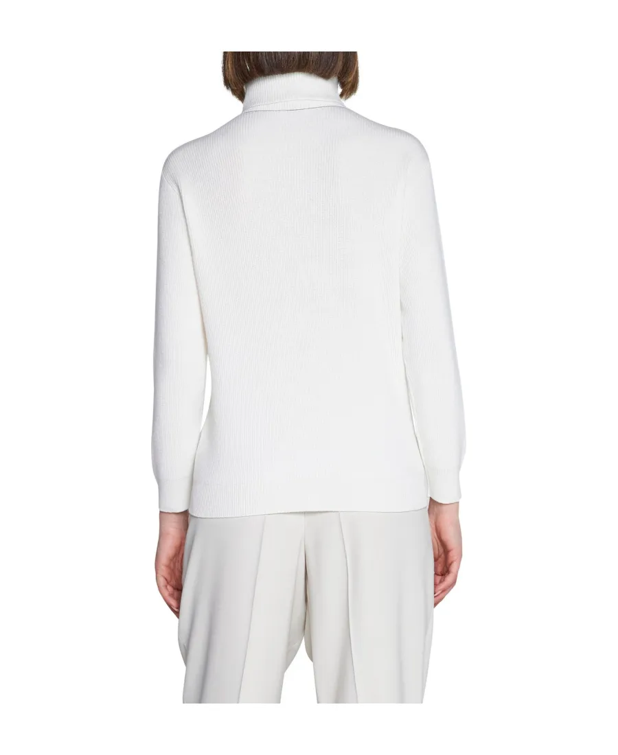 Turtleneck Ribbed-Knit Jumper