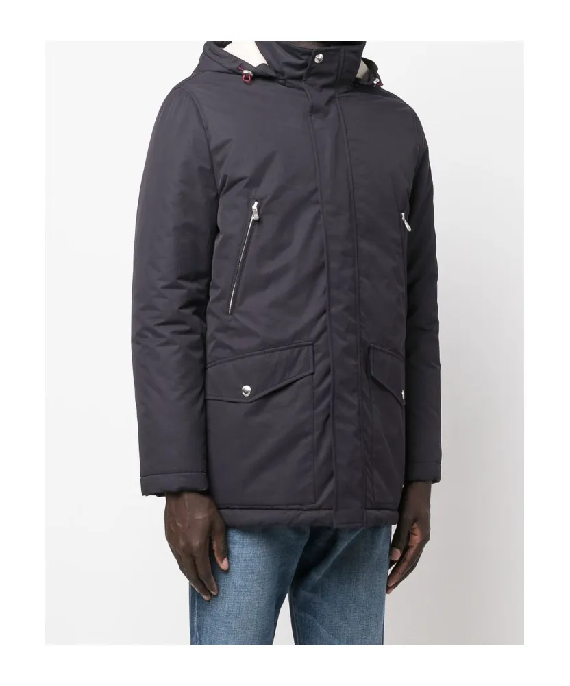 Detachable Hood Padded Jacket