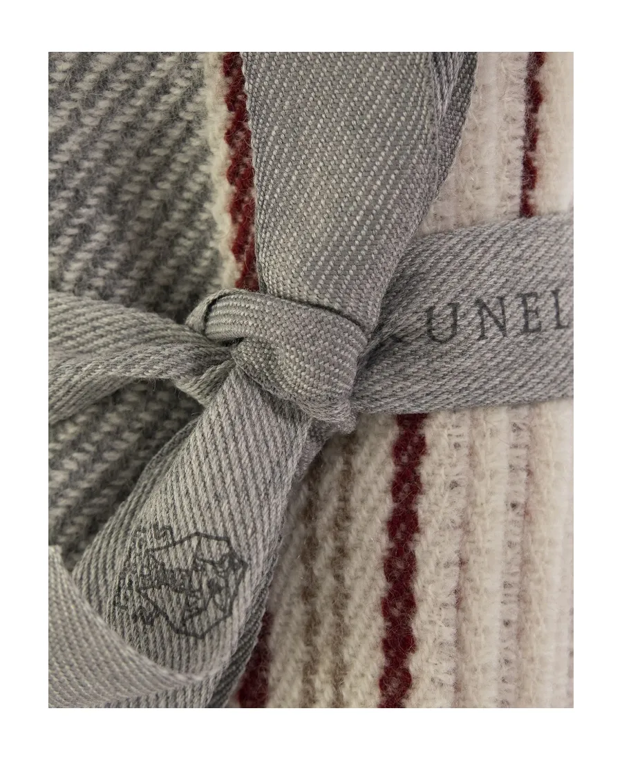 Cashmere Striped Scarf