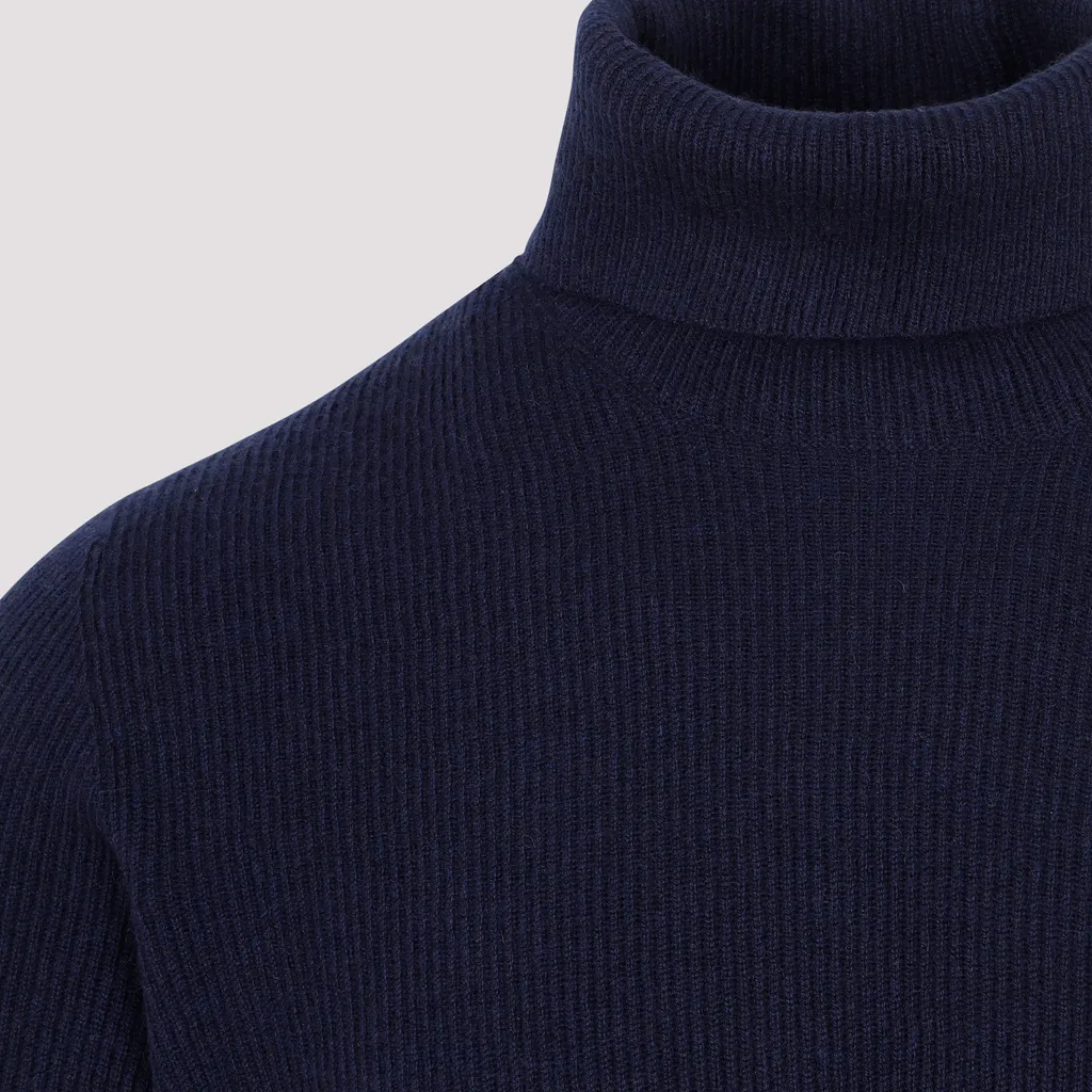 Roll-Neck Cashmere Jumper