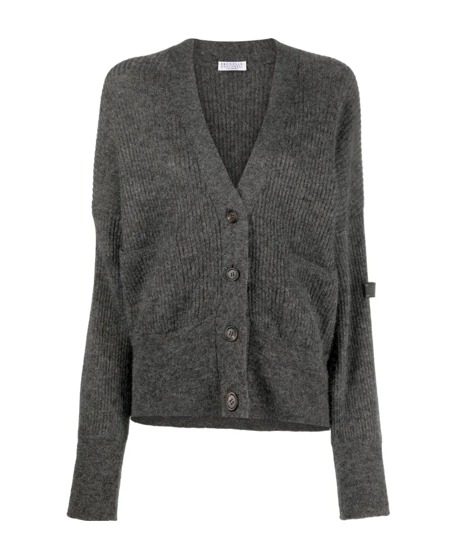 Button-Up Knitted Cardigan