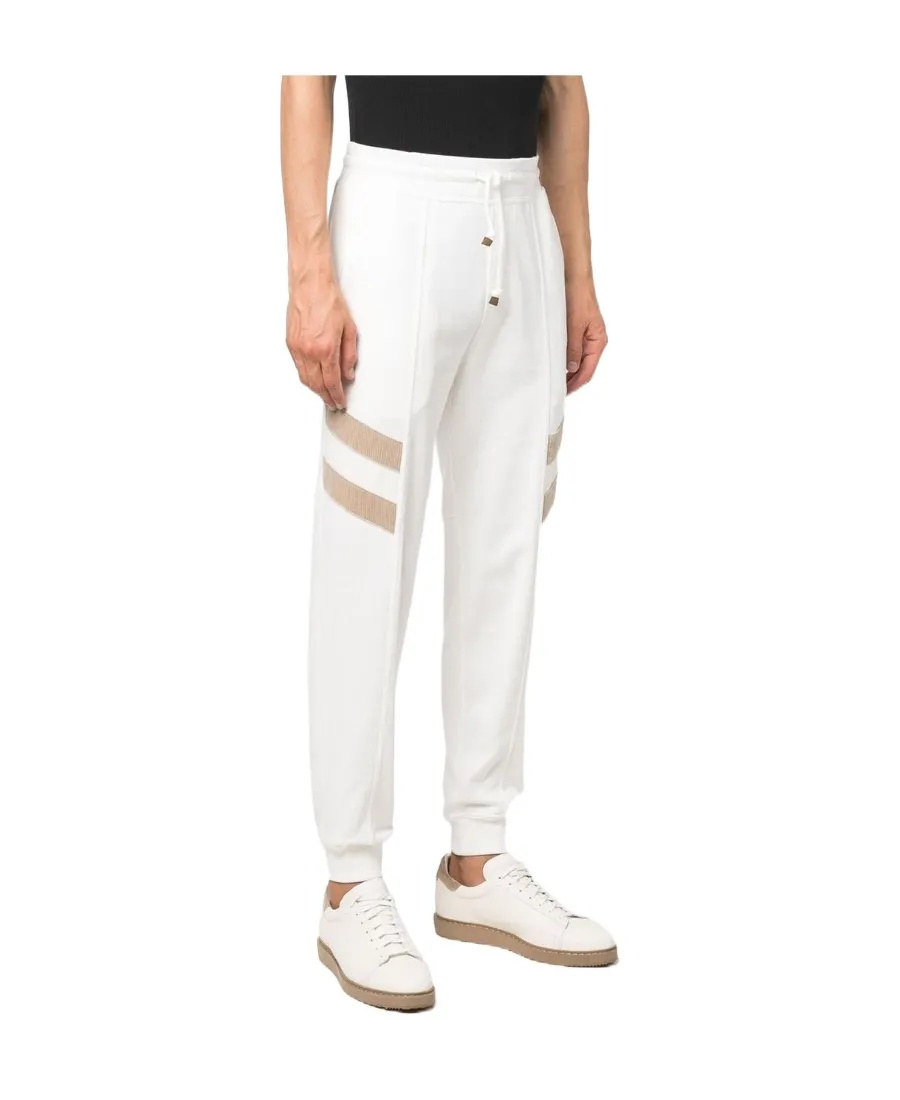 Color-Blocking Logo Sports Jogging Pants